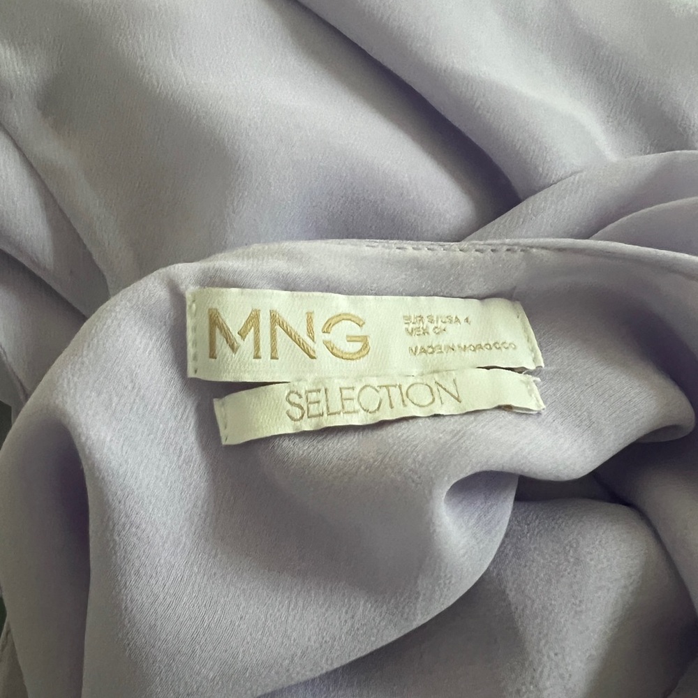 Mango Lavender Ruffle Dress - Picture 7 of 7
